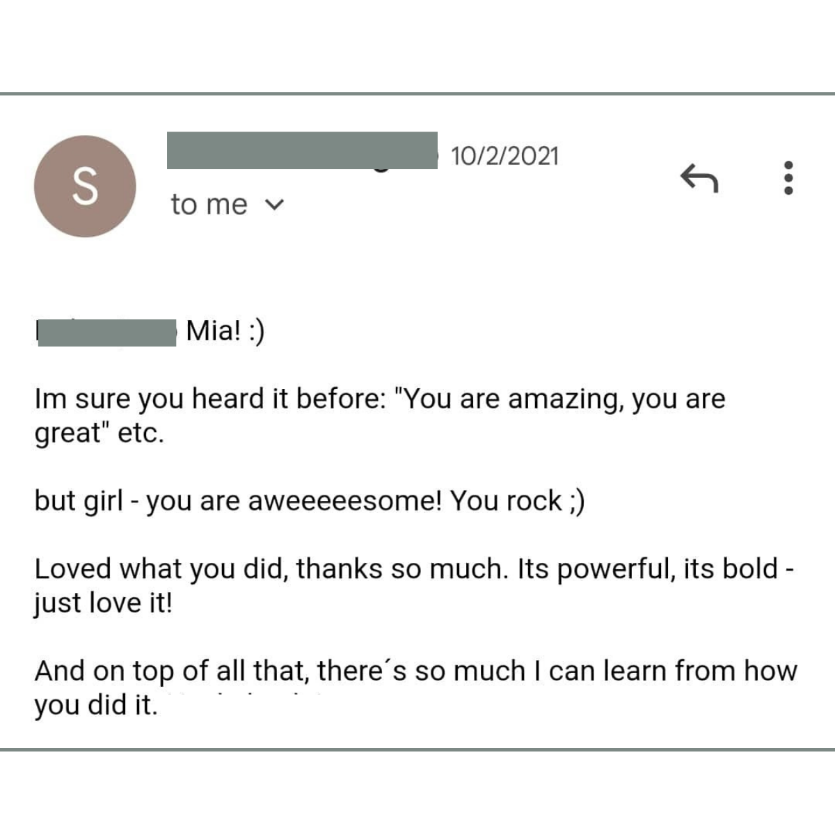 sandra-testimonial copywriting testimonial