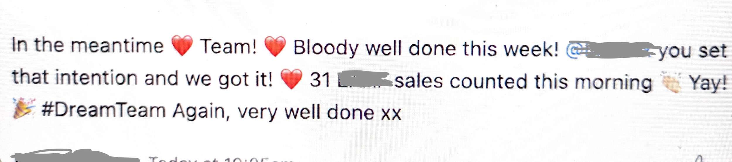 Copywriting Coaching Testimonial