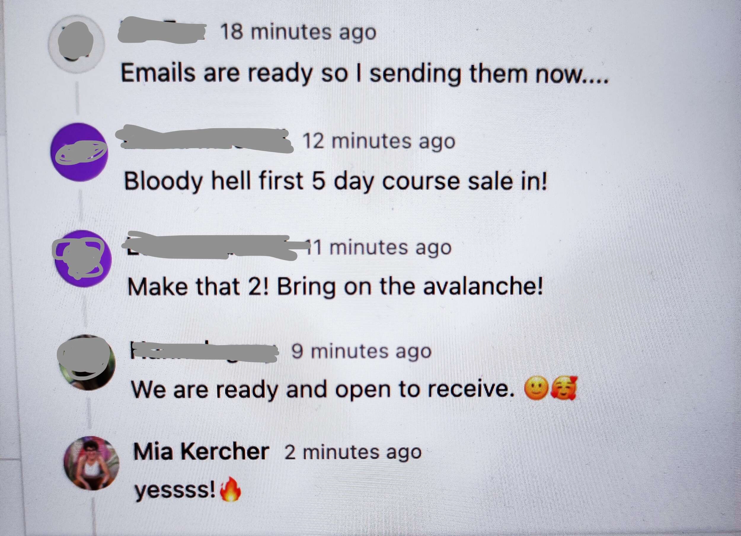 Copywriting Coaching Testimonial