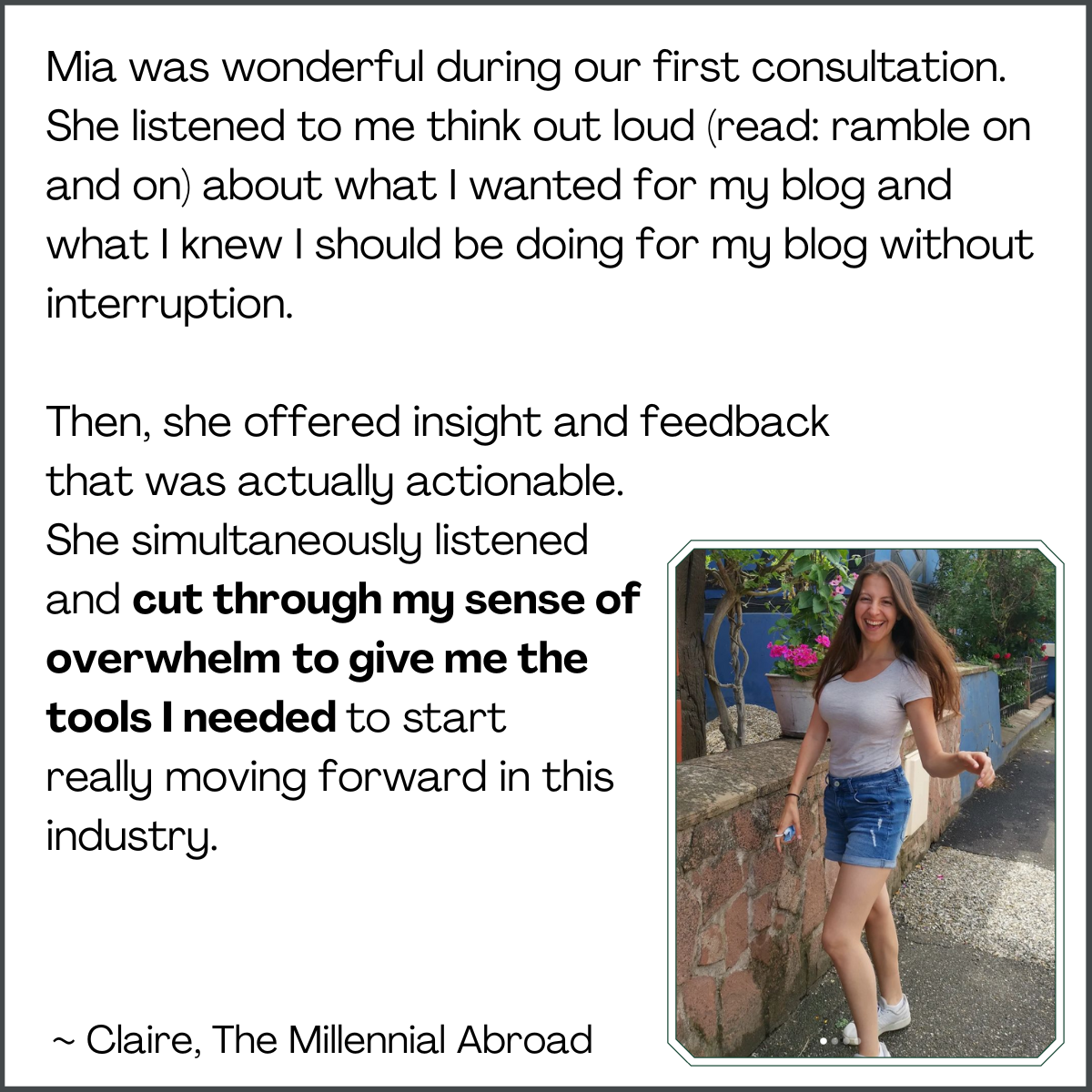 Copy Coaching Testimonials