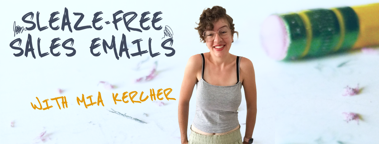 sleaze free sales emails Sales Email Copywriting Course