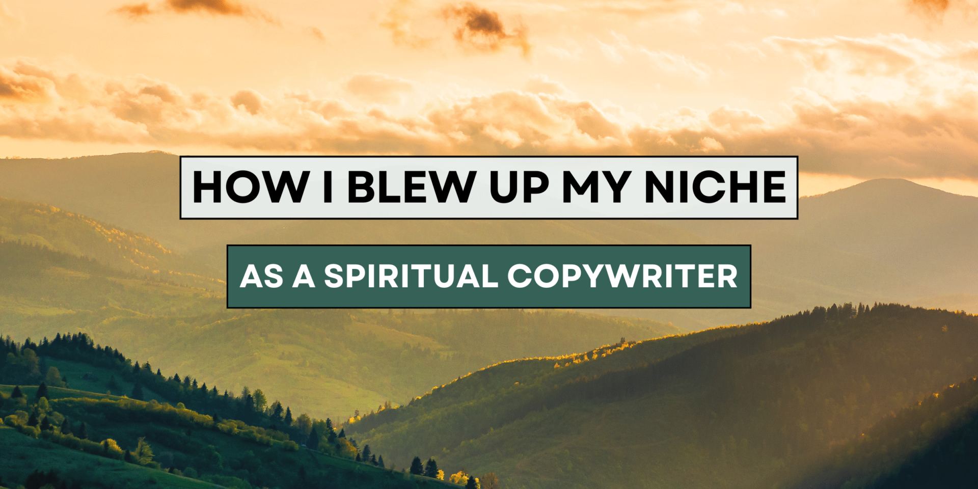 how-i-niched-down-my-copywriting-business
